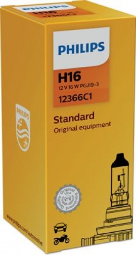 PHILIPS Standard H16 PGJ19-3 12V 19W 12366C1