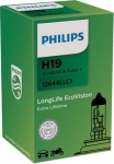 PHILIPS LongLife EcoVision H19 PU43t-3 12V 60/55W ...