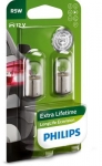 PHILIPS LongLife EcoVision R5W BA15s 12W 5V 12821LLECOB2 ...