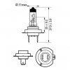 PHILIPS CityVision H7 PX26d 12V 55W 12972CTVBW