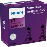 PHILIPS VisionPlus H7 PX26d 12V 55W 12972VPC2 ...