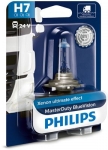 PHILIPS Xenon MasterDuty BlueVision H7 24V PX26d ...