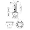 PHILIPS Xenon Vision D4R P32d-6 42V 35W 42406VIC1