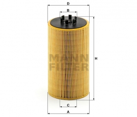 MANN FILTER Olejový filter HU 1390 x