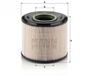 MANN FILTER Palivový filter PU 1033 x