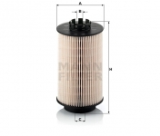 MANN FILTER Palivový filter PU 1059 x