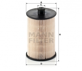 MANN FILTER Palivový filter PU 823 x