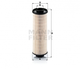 MANN FILTER Palivový filter PU 850 x