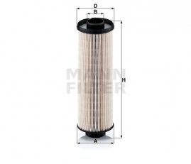 MANN FILTER Palivový filter PU 855 x