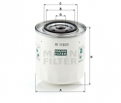 MANN FILTER Olejový filter W 1130/3