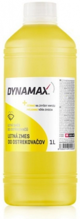 DYNAMAX Letná kvapalina zmes do ostrekovačov 1l citrón