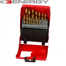 ENERGY Sada titánových vrtákov 19KS 1-10mm NE00462