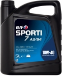 Elf Sporti 7 A3/B4 10W-40 5 l