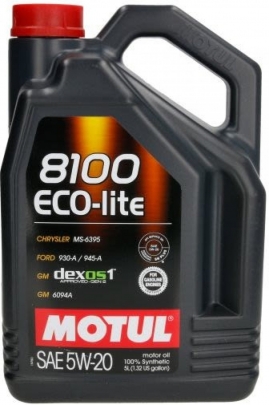 Motul 8100 ECO-LITE 5W-20 5 l