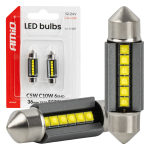 LED žiarovky CANBUS 36mm 2525 6SMD White 12/24V ...