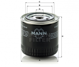 MANN FILTER Olejový filter W 920/17