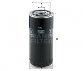 MANN FILTER Olejový filter W 962