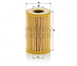 MANN FILTER Olejový filter HU 7008 z