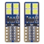 LED žiarovky CANBUS 8SMD 2835 T10e (W5W) White ...