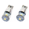 LED žiarovky CANBUS 3SMD 2835 T10e (W5W) ALU White 12V/24V