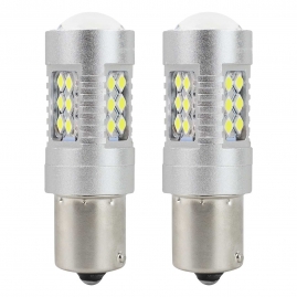 LED žiarovky CANBUS 3030 24SMD 1156 BA15S P21W White 12V/24V