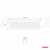 Pracovné LED svetlo AWL01 6 LED FLAT 9-60V