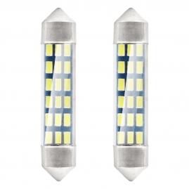 LED žiarovky STANDARD 3014 18SMD Festoon C5W C10W C3W 41mm White 12V