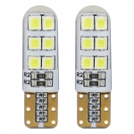 LED žiarovky STANDARD T10 W5W 12xSMD 2835 12V Silca